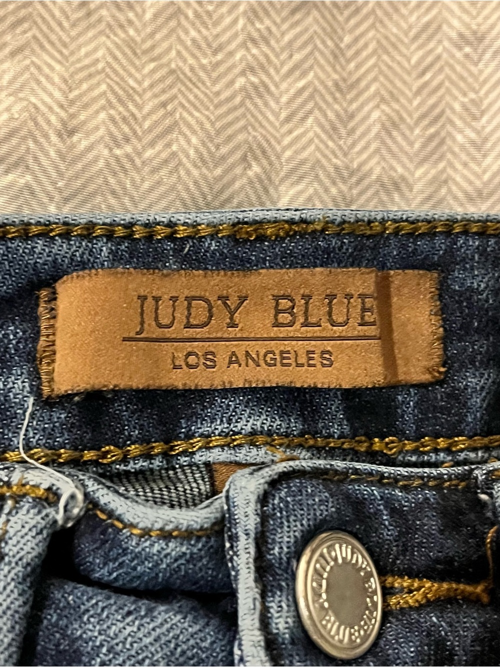 Judy Blue Jeans Womens 0/24 Blue Skinny Fit High Rise Stretch Denim JB88692 DK